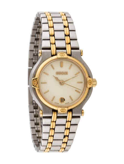 gucci 9000l ladies watch price|gucci 9000l champagne dial.